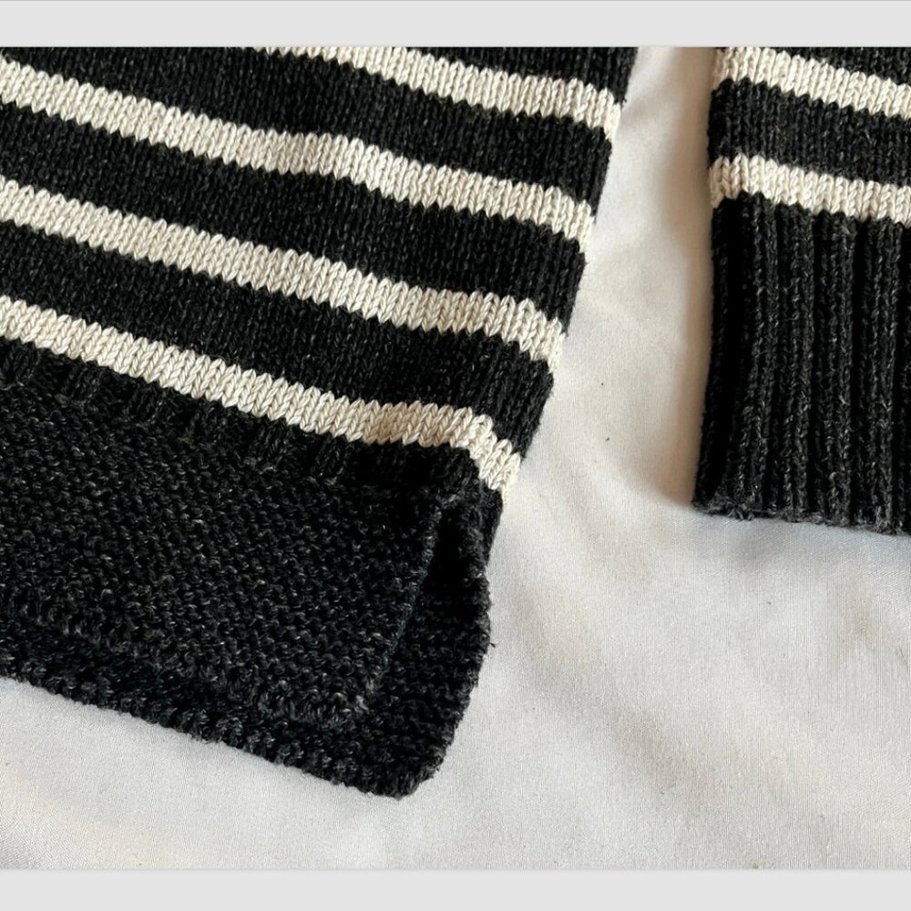RRL / RALPH LAUREN COTTON KNIT STRIPE SWEATER. SIZE SMALL - Picture 4 of 6